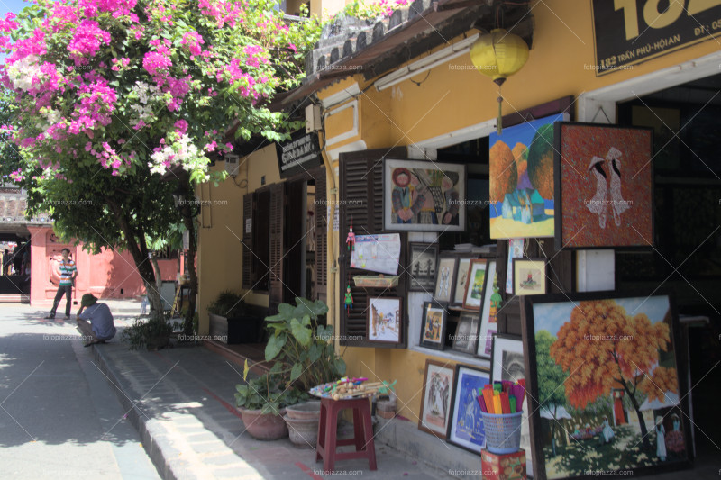 Touristic town in Vietnam