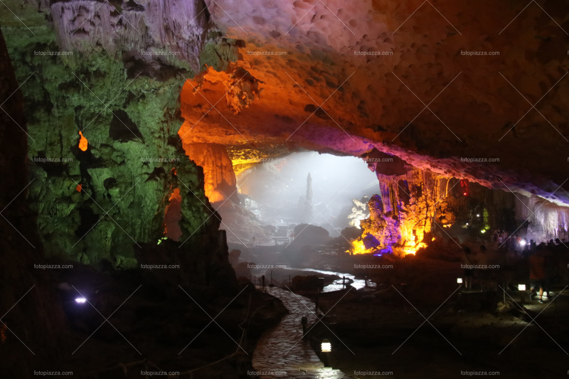 Halong Bay - Titop Island - Surprise Cave, Vietnam