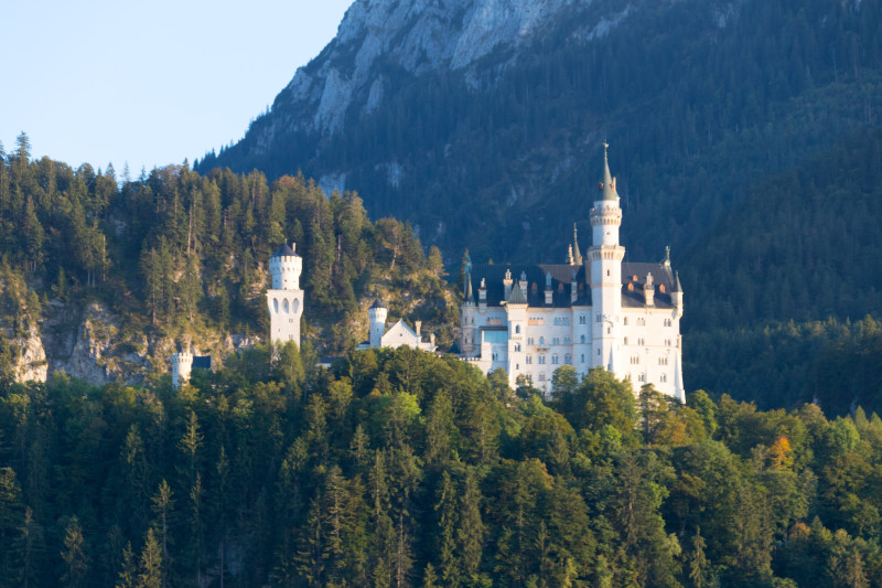 Castle Neuschwanstein in Bavaria, Germany