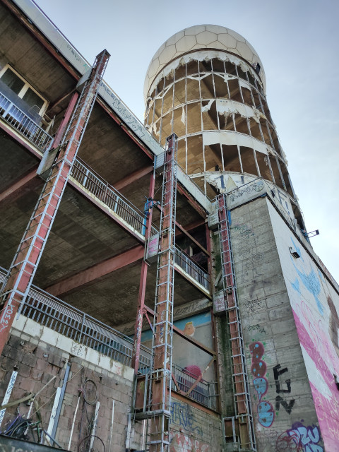 Radar Dome at Teufelsberg Berlin, Germany