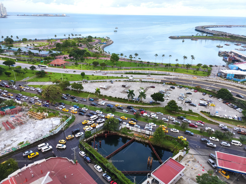 Flooded streets in Panama